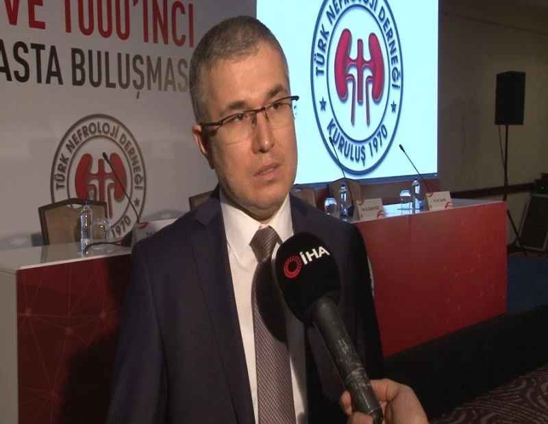 Prof. Dr. Dede: “Evde hemodiyaliz kullanımında, Avrupa’daki 2., dünyada 5. sıradayız”
