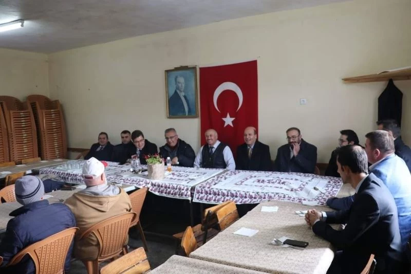 Vali Yardımcısı Boztepe ve Kaymakam Düzgün’den Karlık köyüne ziyaret
