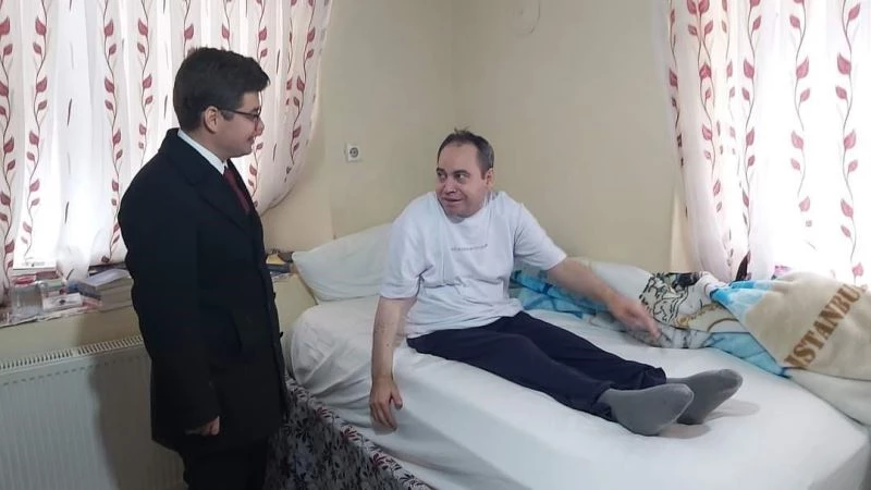 Kaymakam Düzgün’den şehit ve gazi ailelerine ziyaret
