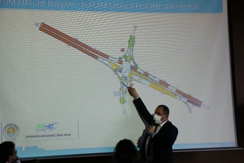 Samsun’daki 100 kavşağın yapısı değiştirilerek trafiğe hız kazandırılacak

