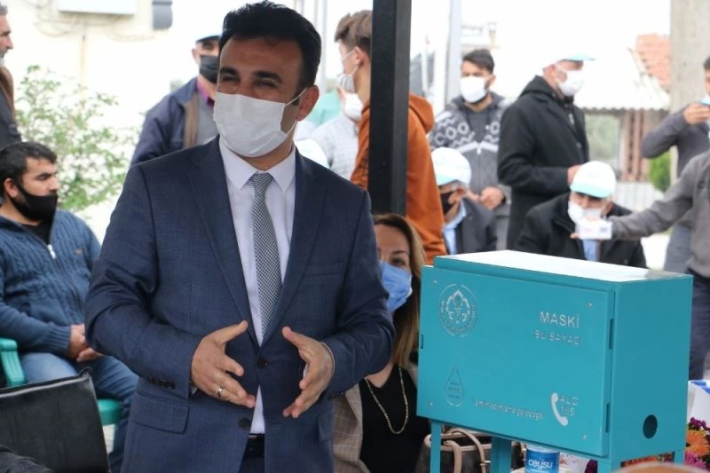 Azimli Mahallesi’nde MASKİ’nin yeni nesil mekanik sayaçları anlatıldı
