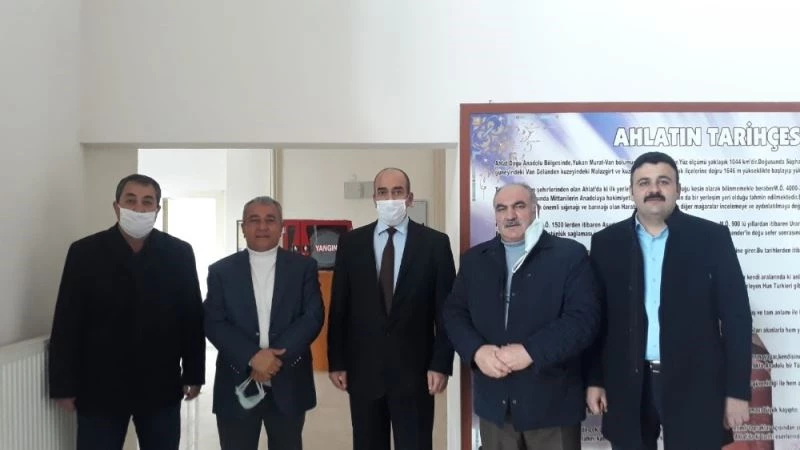 Ahlat Şehit Aileleri Derneğine yer tahsisi yapıldı
