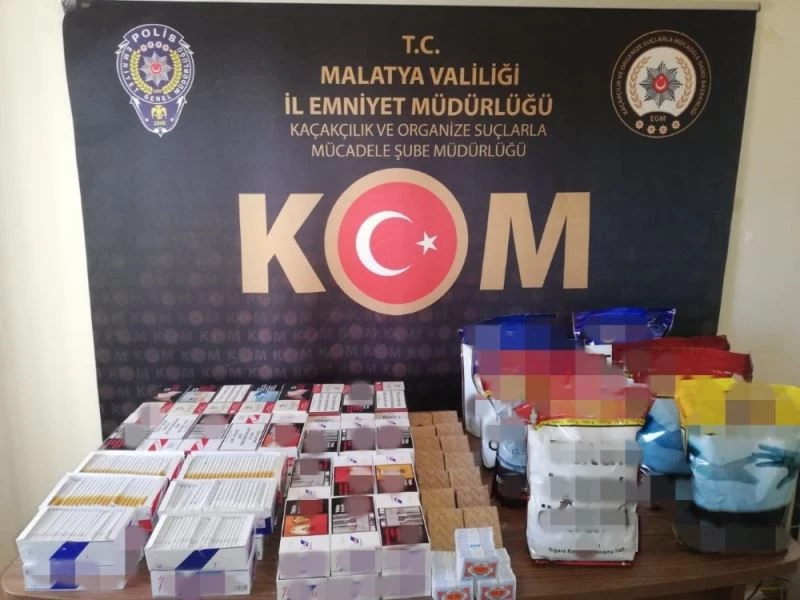 Bandrolsüz makaron satanlara operasyon
