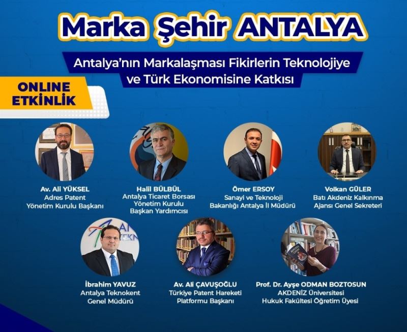 Marka şehir Antalya, katma değeri üç sac ayağına yayacak
