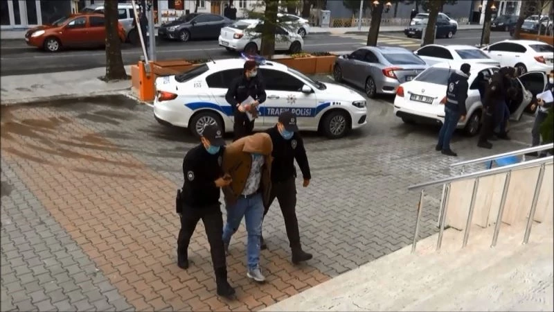 Suç makinaları keşifte yakalandı
