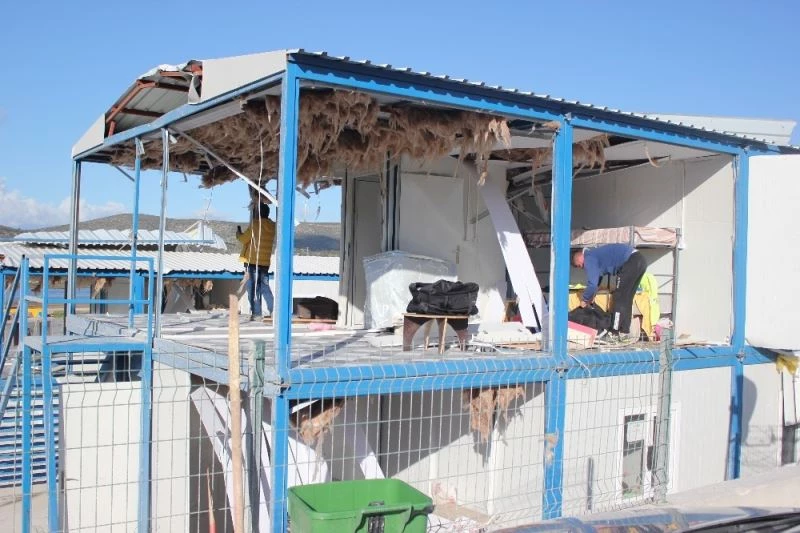 Hortumun yaraladığı işçiler konuştu
