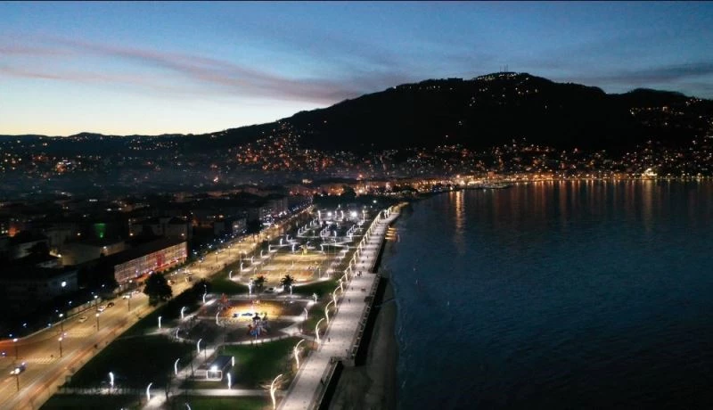 Ordu’da gözleri kamaştıran park
