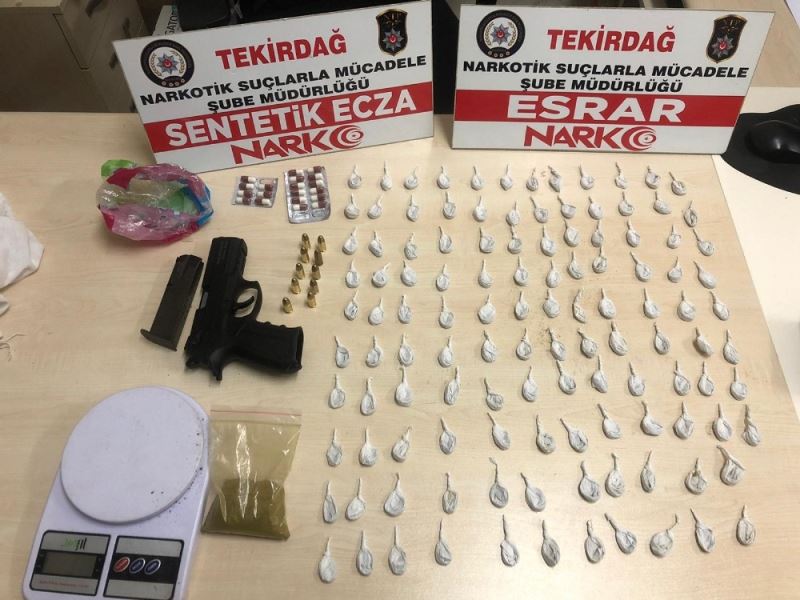 Süleymanpaşa’da uyuşturucu operasyonu: 1 gözaltı
