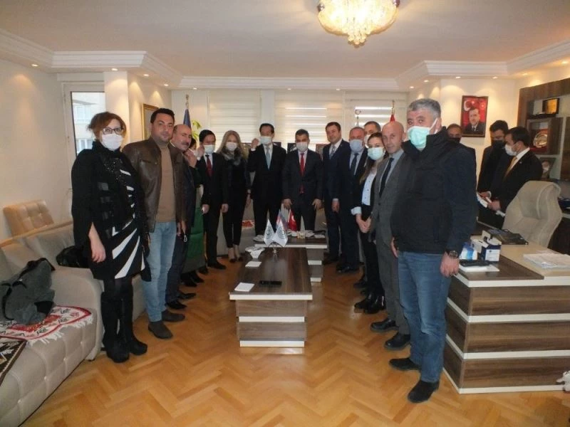 Kamboçya Krallığı Ankara Büyükelçiliği’nden SANKON’a ziyaret
