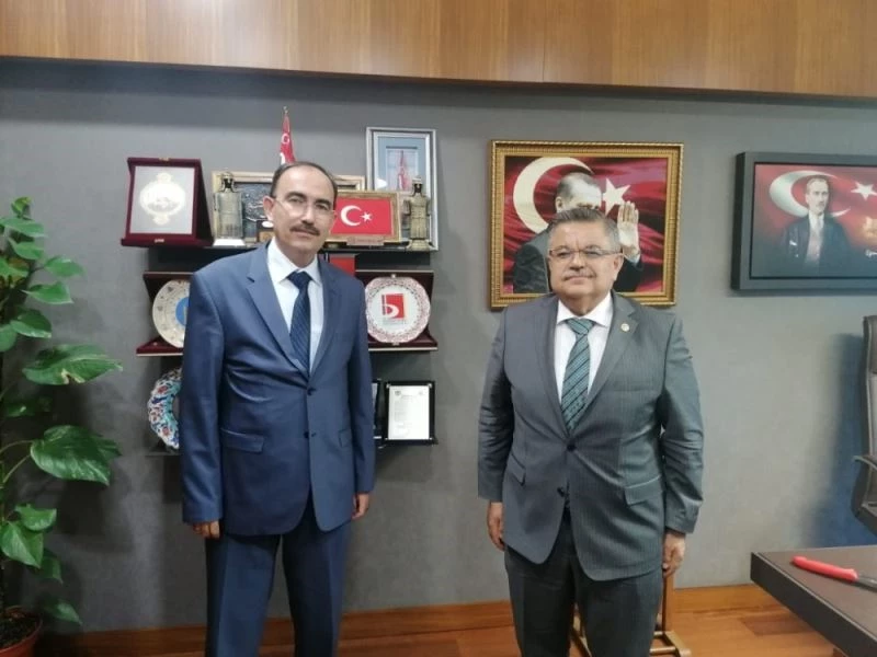 Rektör Beydemir’den Milletvekili Yağcı’ya ziyaret
