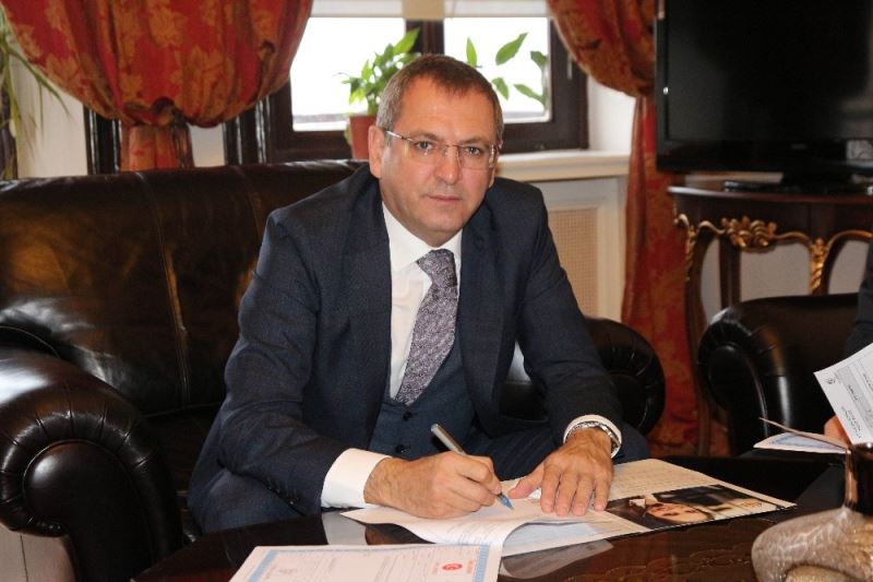 Başkan Ergin, “Ayvalık doğalgazı 2022’de dağıtımda”
