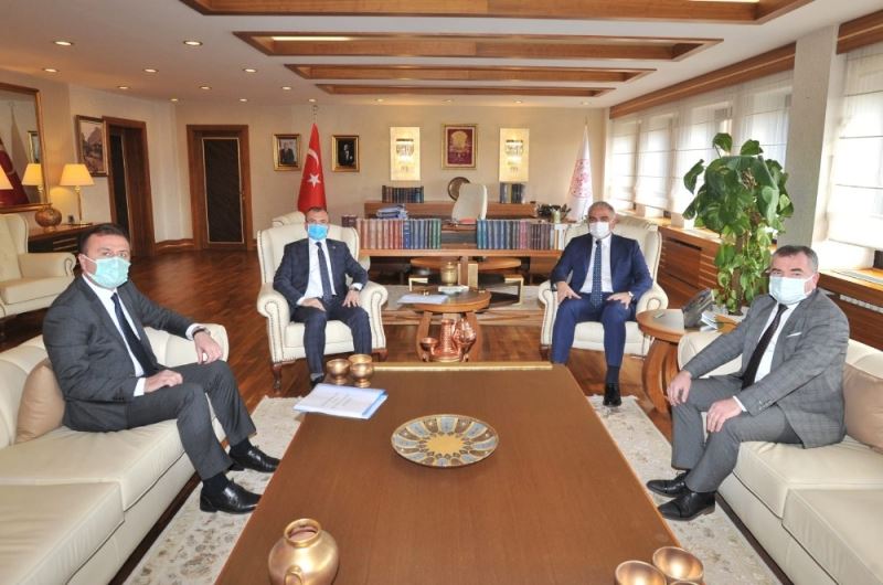 Başkan Özdemir’in Ankara temasları
