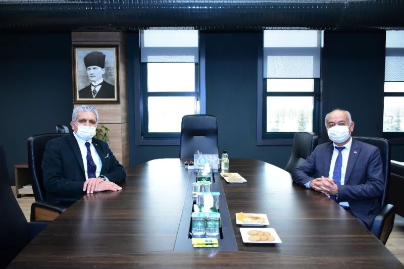 Alpu Belediye Başkanı Güller’den, Başkan Küpeli’ye ziyaret
