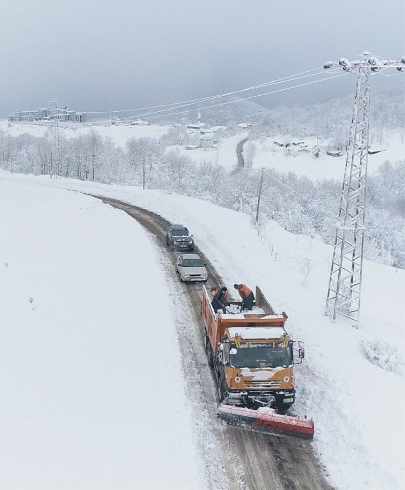 Samsun’da yolu kapalı mahalle sayısı 32’ye düştü
