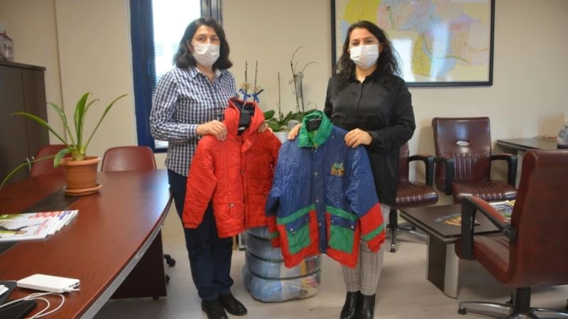 Tekstil kumbaraları çocukların yüzünü güldürdü
