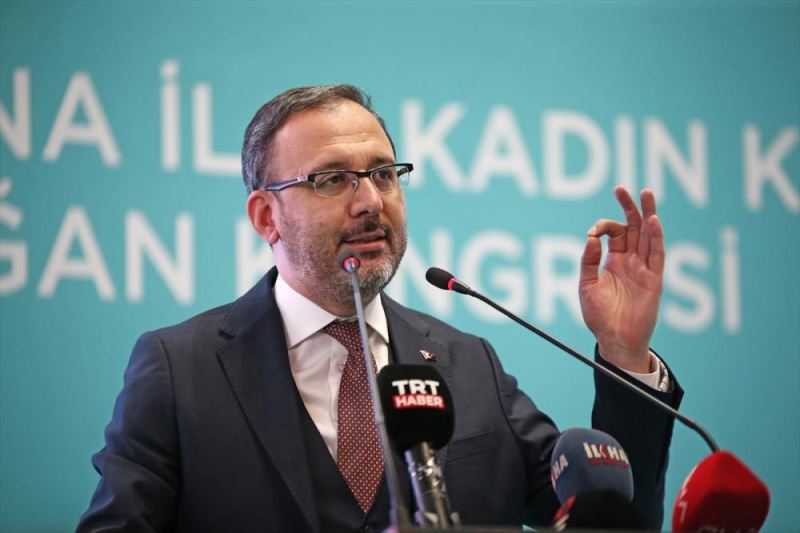 Bakan Kasapoğlu, AK Parti Adana İl Kadın Kolları 6. Olağan Kongresi