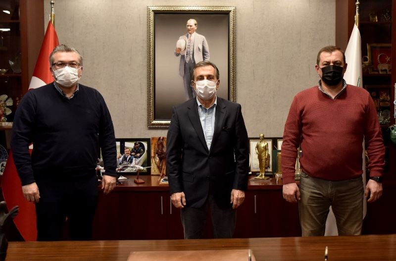Eskişehirspor Başkanı Akgören’den Başkan Ataç’a ziyaret
