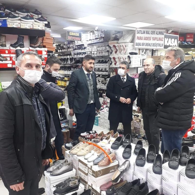 Toy’dan esnaf ziyareti
