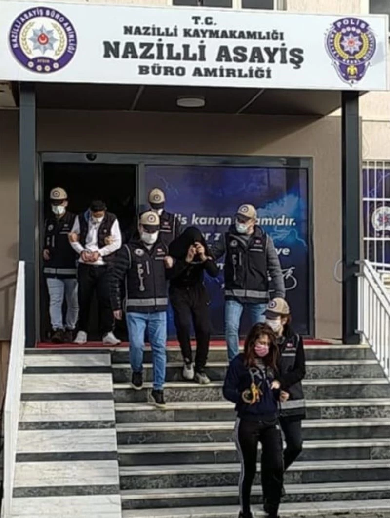 Nazilli’de gaspçılar yakayı ele verdi
