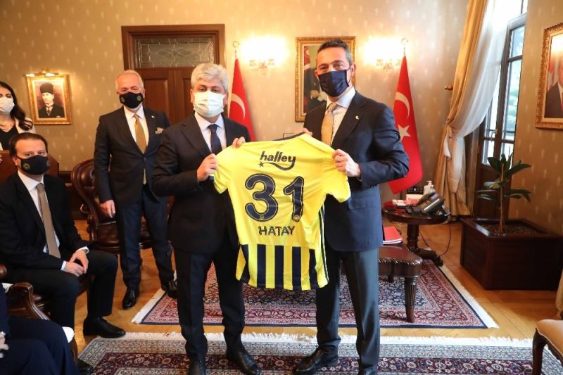 Fenerbahçe Yönetimi Hatay Valisi’ni ziyaret etti
