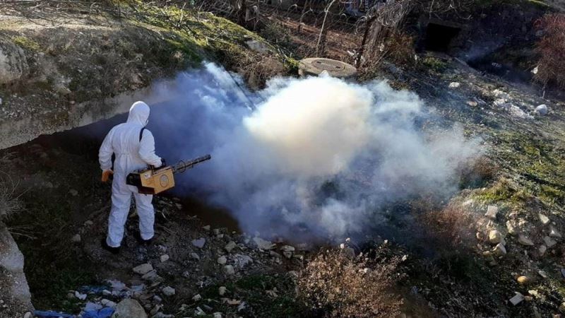 Kilis’te sinek ve böceklerle etkin mücadele
