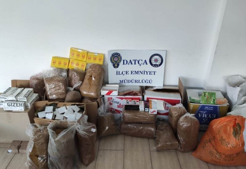 Datça’da 210 kilogram kaçak tütün ele geçirildi
