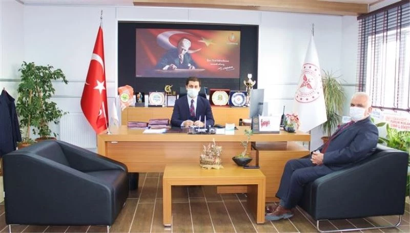 İl Müftüsünden ’hayırlı olsun’ ziyareti
