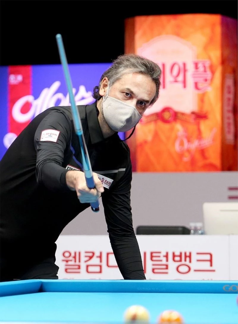 Milli bilardocu Kore’de final turunda
