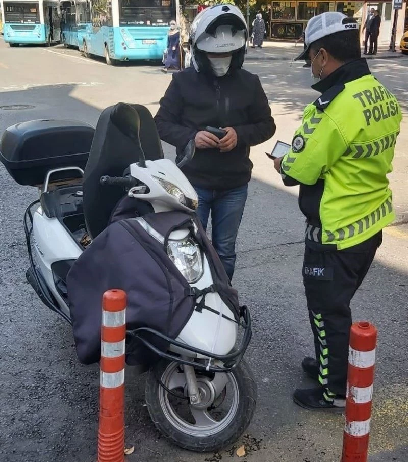 Motosikletlere sıkı denetim
