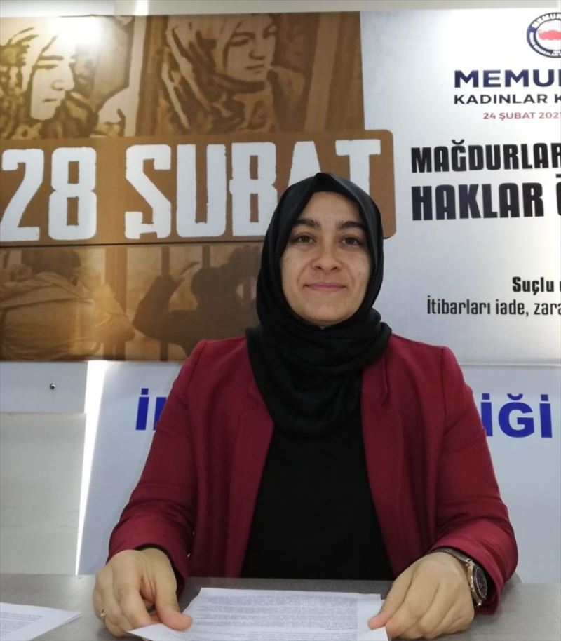 Memur-Sen Antalya Kadın Kolları Başkanı Zehra Atalay