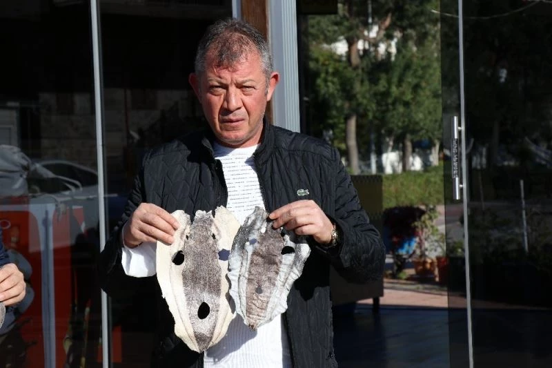 Balıkçıları canından bezdiren balon balığı derisi ayakkabı, cüzdan, çanta olacak
