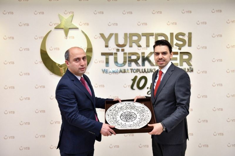 Azerbaycan Eğitim Bakanı Amrullayev’den YTB’ye ziyaret
