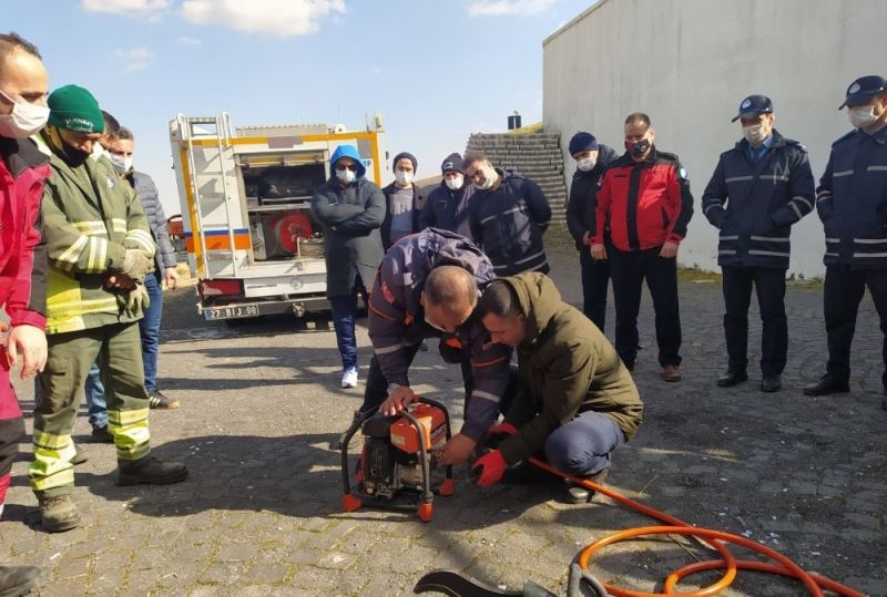 ŞAHKUT ekibi arama kurtarma görevlerine hazır
