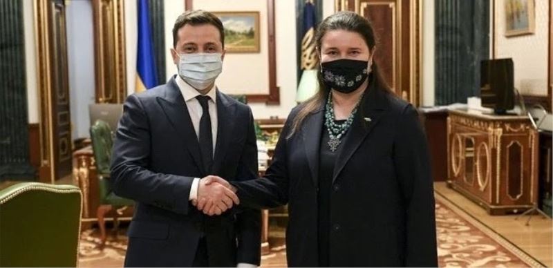 Ukrayna, ABD Büyükelçiliği görevine ilk kez kadın diplomat atadı
