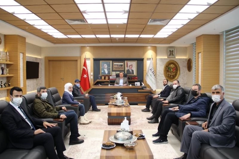 Katar Kızılay’ından Belediye Başkanı Ramazan’a ziyaret
