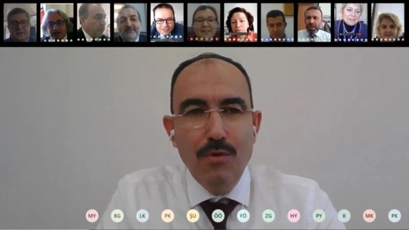 İşbirliği toplantısı, telekonferans yöntemi ile yapıldı
