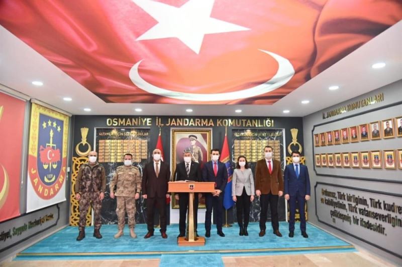 Osmaniye İl Jandarma Komutanlığı Şeref Salonu, törenle açıldı