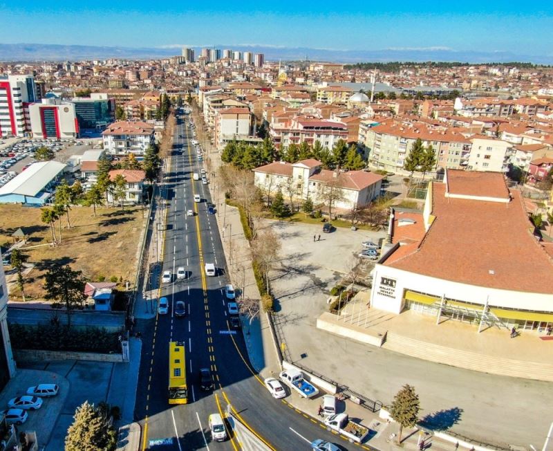Malatya’da İstasyon Caddesi yenilendi
