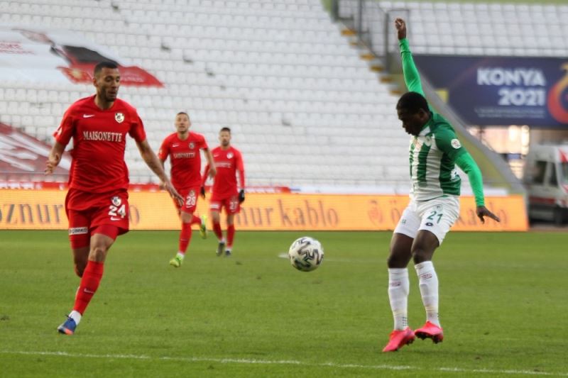 Süper Lig: Konyaspor: 0 - Gaziantep FK: 0 (Maç sonucu)
