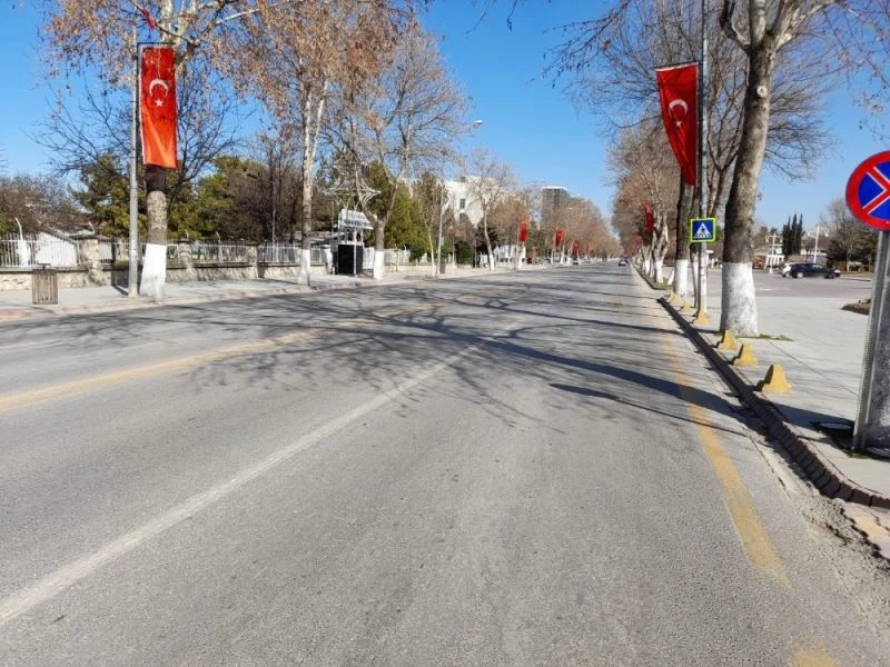 Malatya sokağa çıkma kısıtlamasına uyuyor
