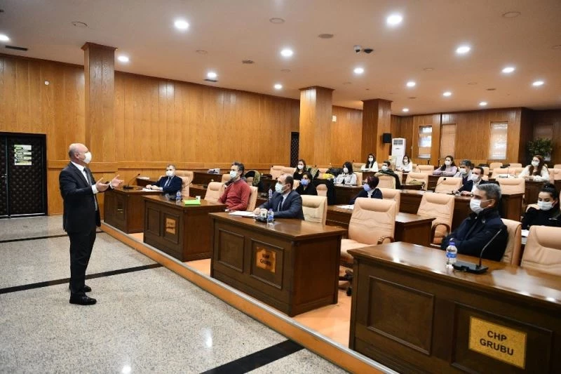 Mamak Belediyesi personeli otopark yönetmeliği konusunda bilgilendirildi
