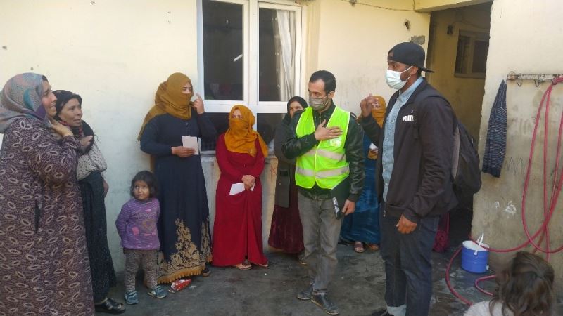 İngiltere’de yaşayan Somalili mülteciden Suriyelilere yardım

