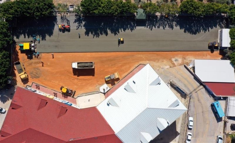 Alanya Belediyesi sıkıştırılmış beton tekniğini ilk kez uyguladı
