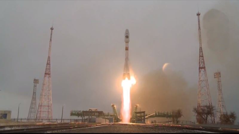 Rusya, meteoroloji uydusunu uzaya gönderdi
