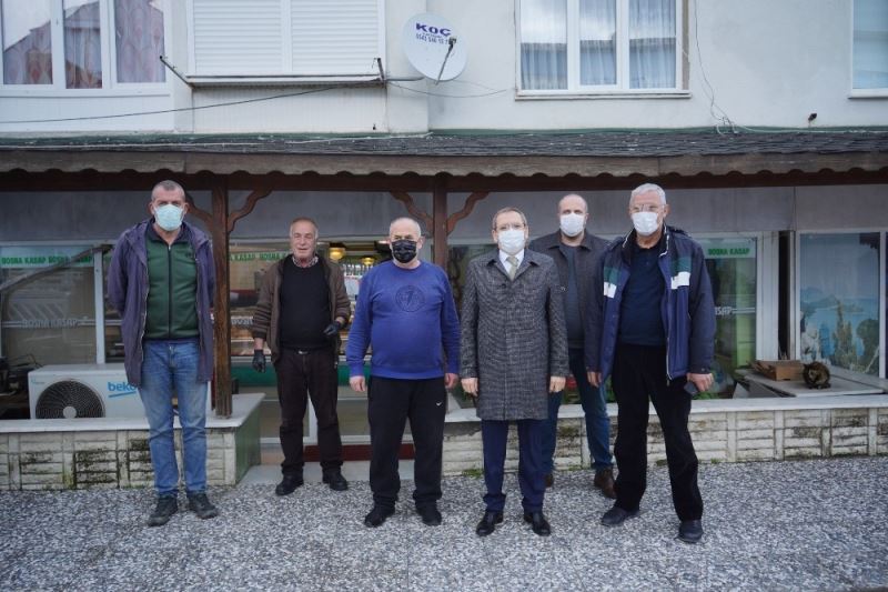 Başkan Ergin, “Esnafa ciddi destek verilmeli”
