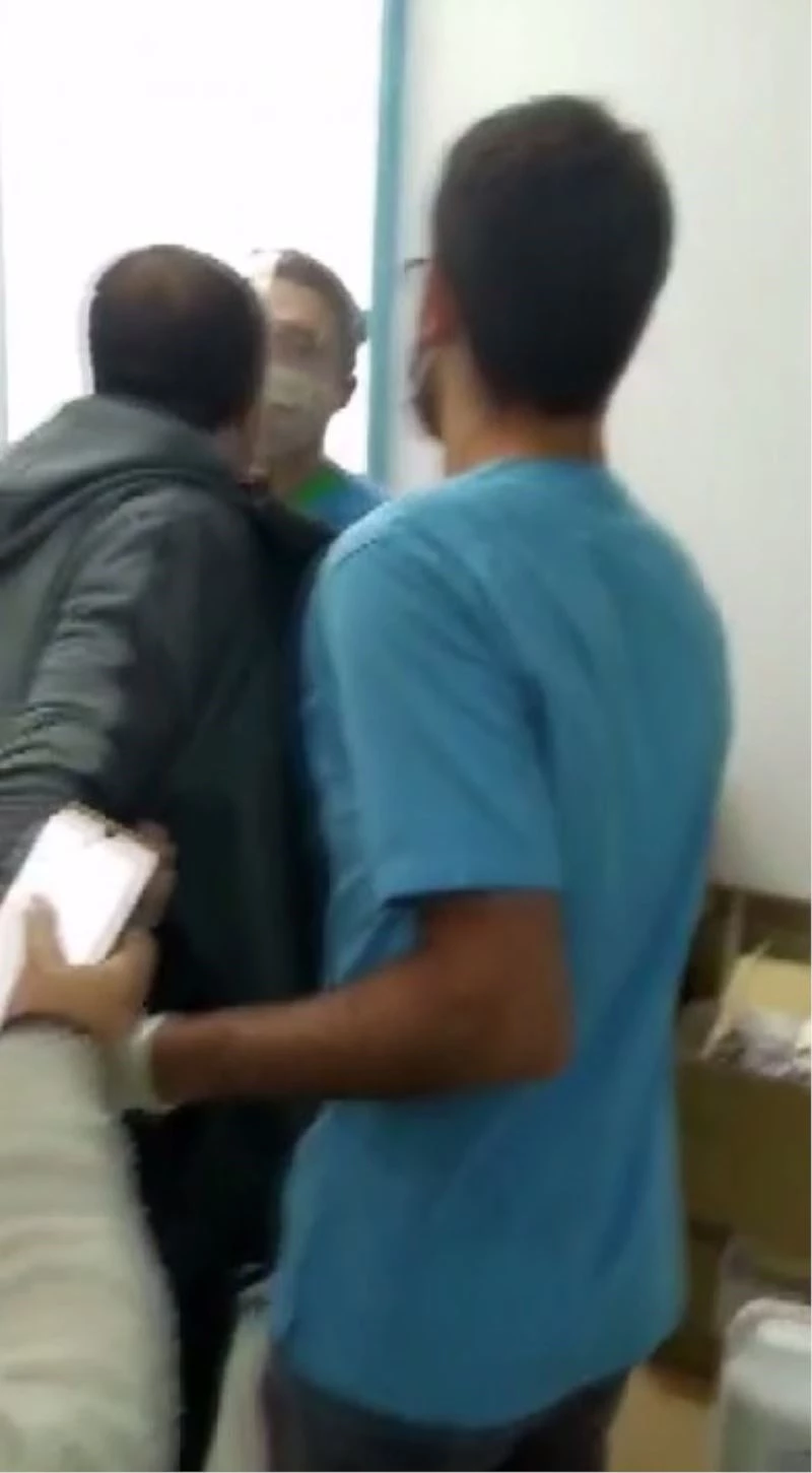 (ÖZEL) Diş kliniğini basan karı koca terör estirdi
