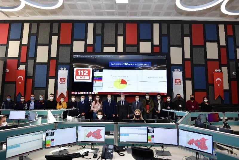 Acil çağrıların birleştiği 61. il Gaziantep oldu
