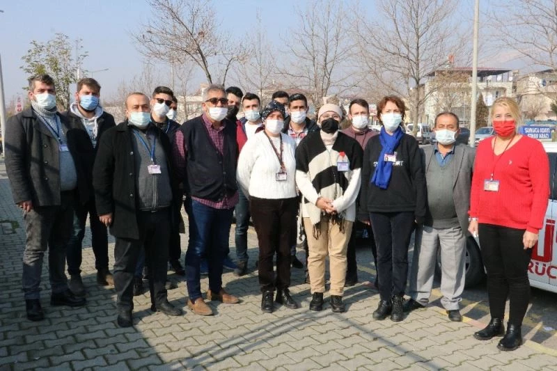 Kahramanmaraş’ta direksiyon eğitmenleri hak edilişlerini talep ediyor