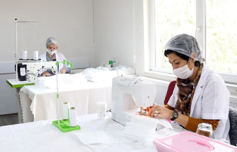 Çankaya Belediyesi maskesini kendi üretiyor
