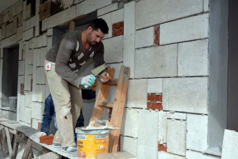 Helvacı Sağlık Ocağında çalışmalar sürüyor
